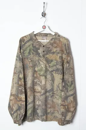 Realtree Camo Jerzees Longsleeve T-Shirt (XL)