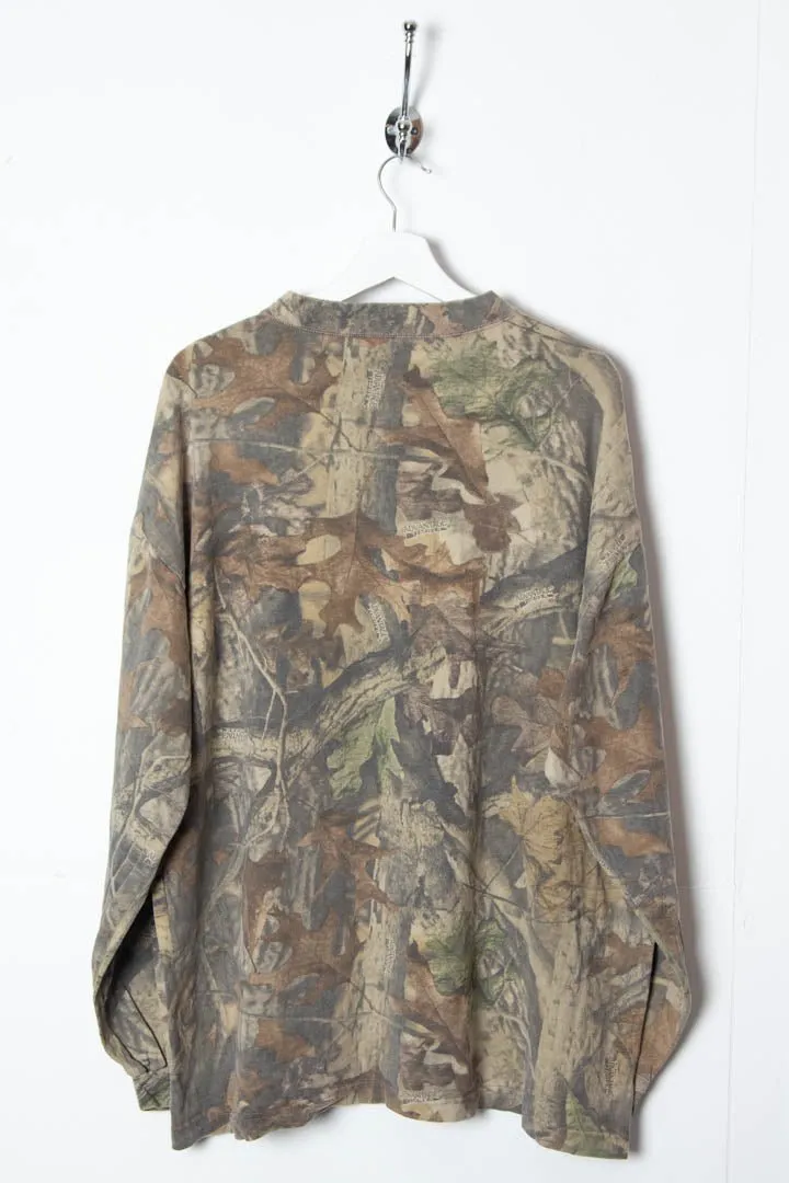 Realtree Camo Jerzees Longsleeve T-Shirt (XL)