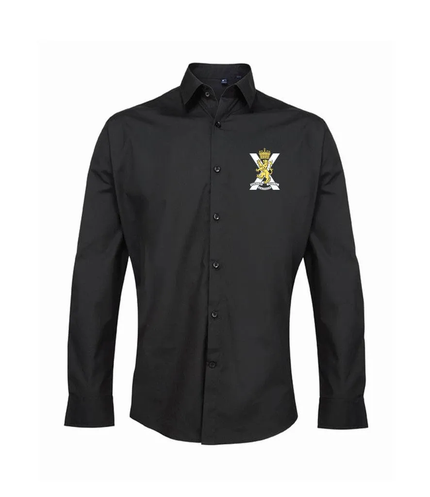 Royal Regiment of Scotland Embroidered Long Sleeve Oxford Shirt