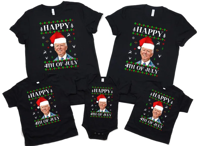 Santa Joe Biden Christmas T-Shirt