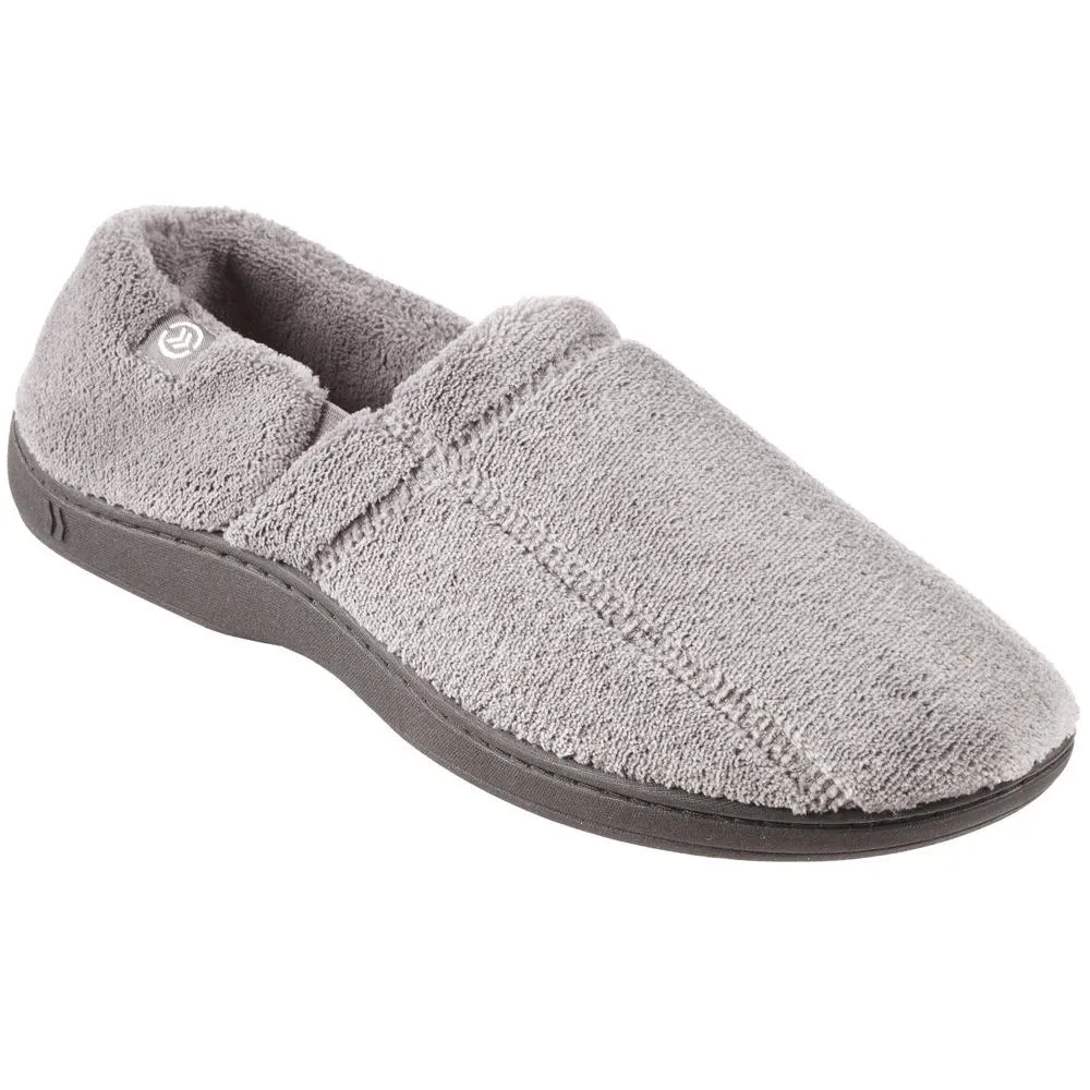 Signature Men’s Microterry Slip On Slippers