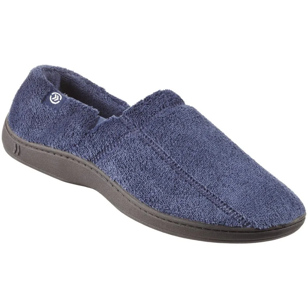 Signature Men’s Microterry Slip On Slippers