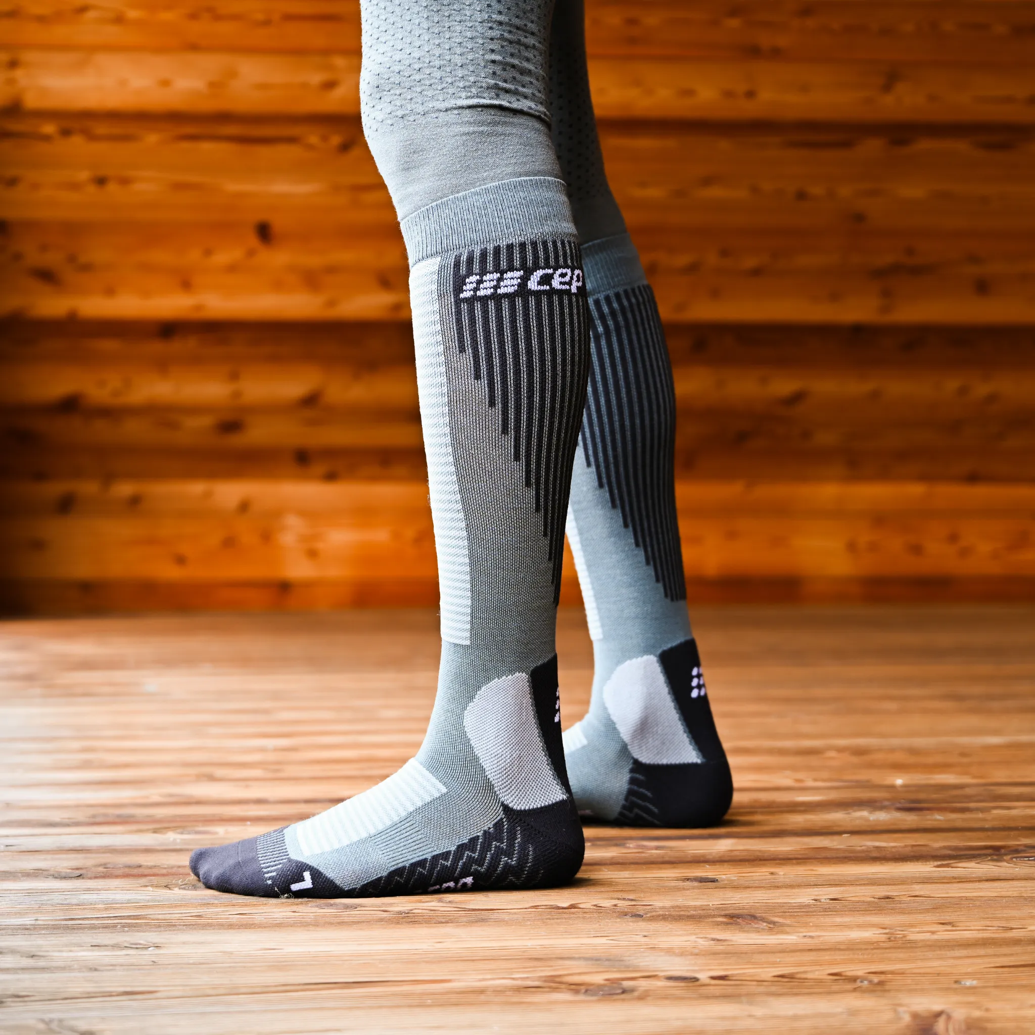 Ski Touring Tall Compression Socks, Men