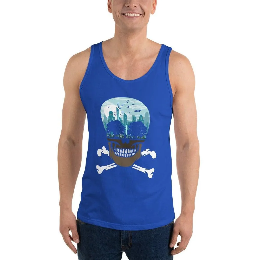 Skull City Unisex Tank Top