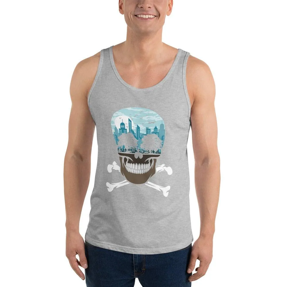 Skull City Unisex Tank Top