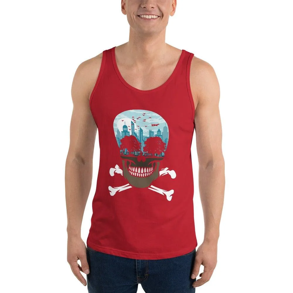 Skull City Unisex Tank Top