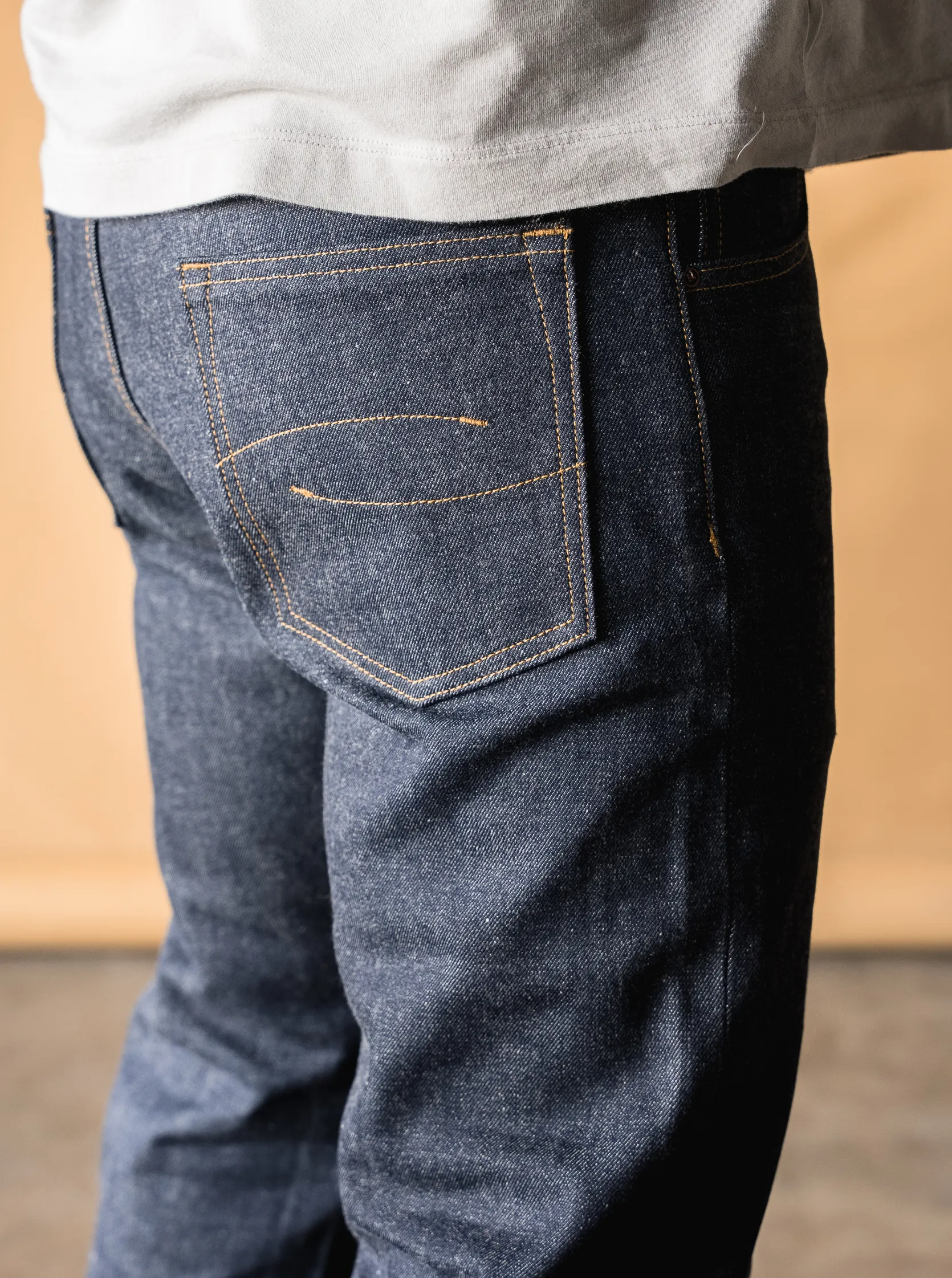 SLM - 14oz Vidalia Mills Indigo Selvedge - Slim Fit