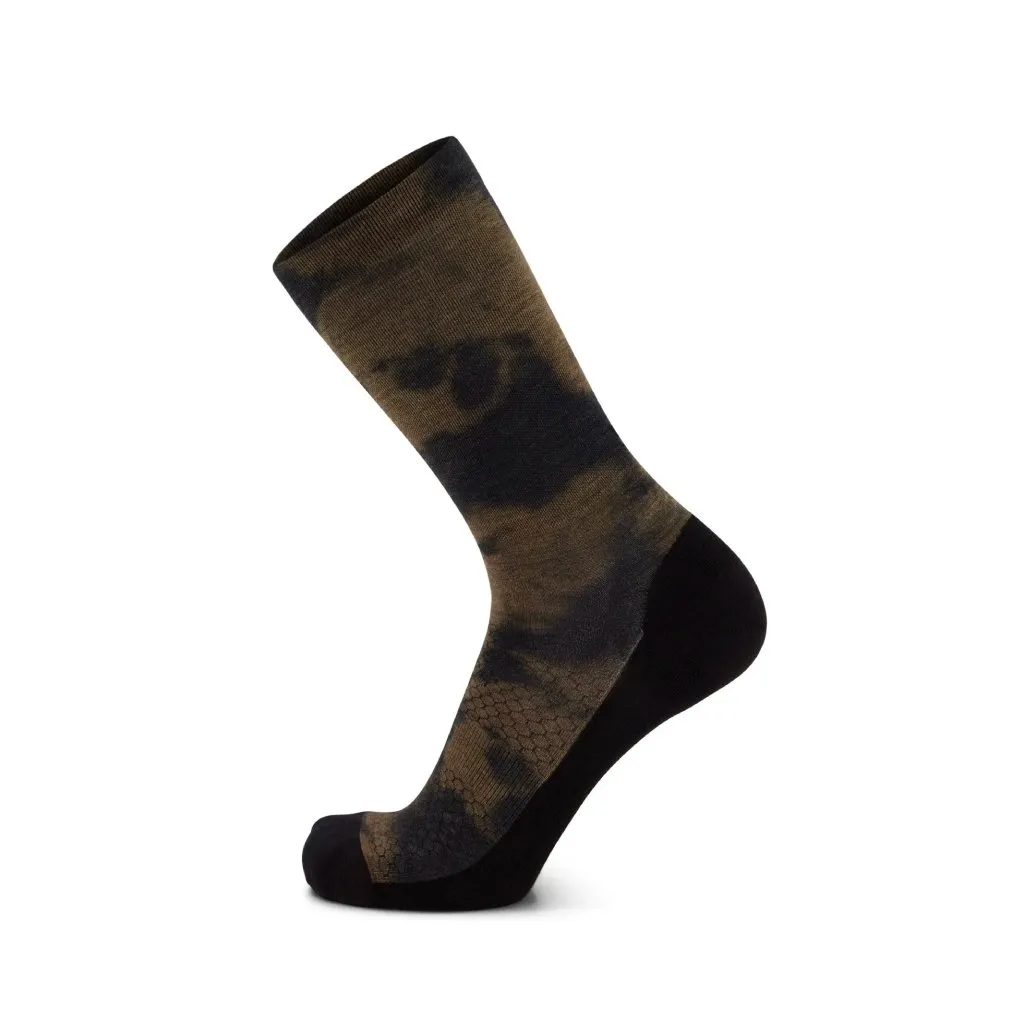 Socks Mons Royale Unisex Atlas Crew Olive Tie Dye