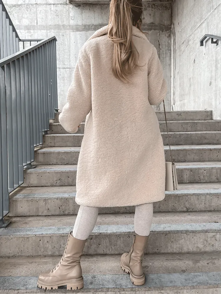 Solid Knitted Graceful Cardigan Vest