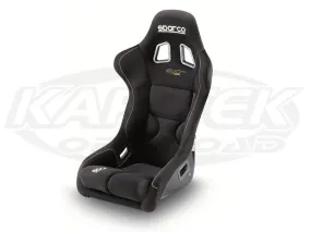 Sparco EVO II US Fiberglass Seat Black