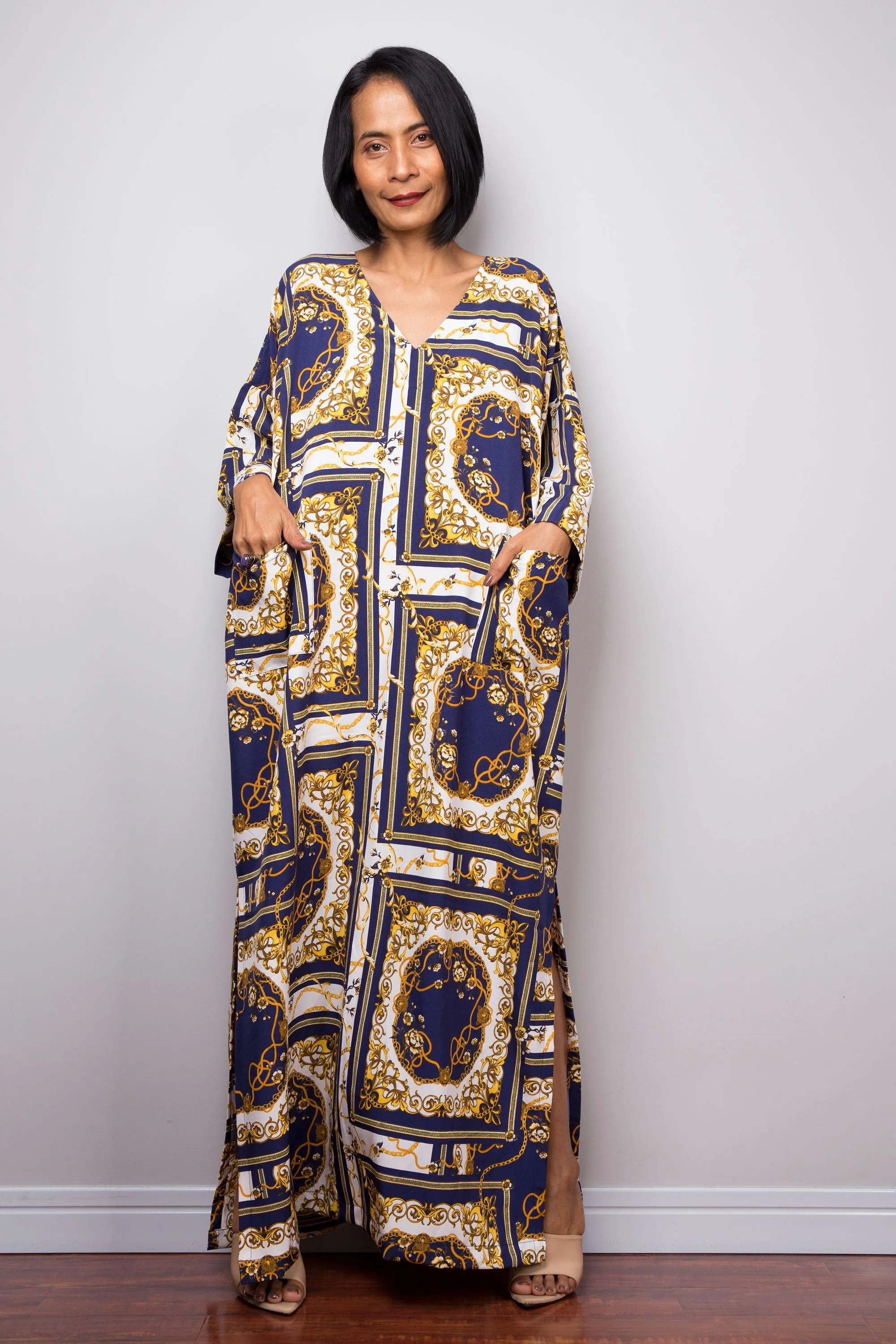 Summer Kaftan Beach Dress