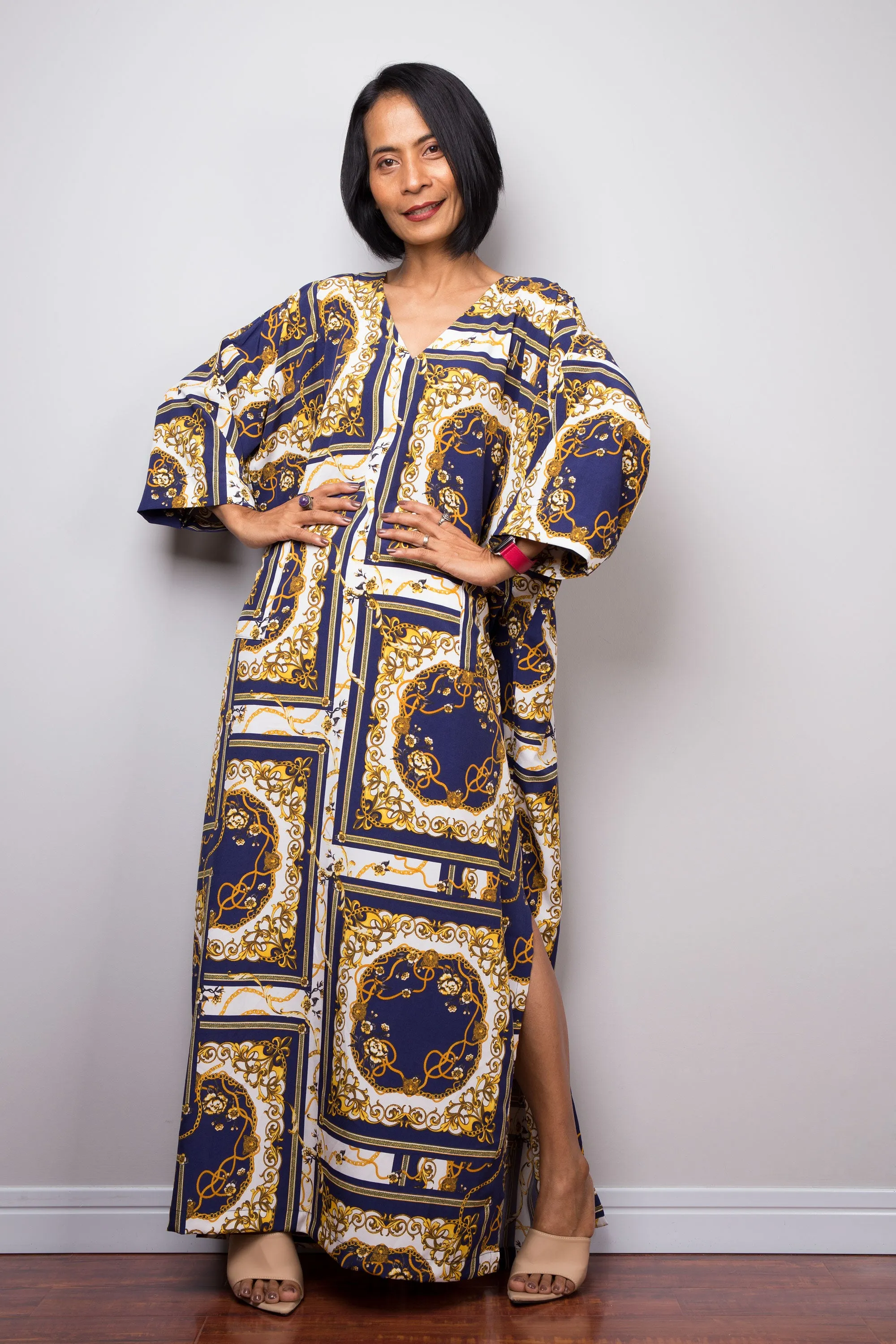 Summer Kaftan Beach Dress