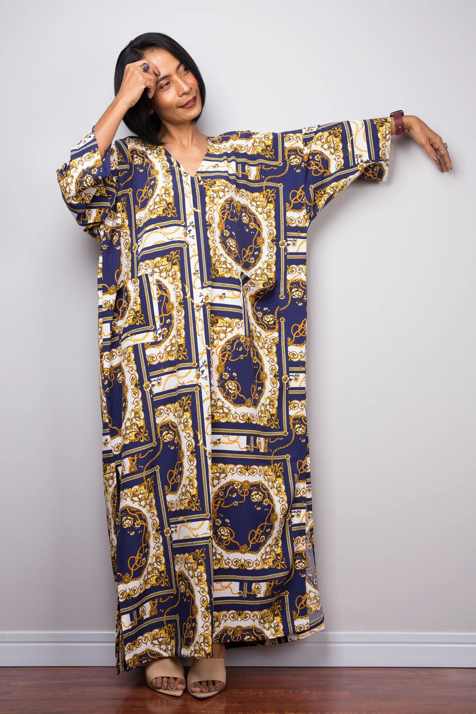 Summer Kaftan Beach Dress