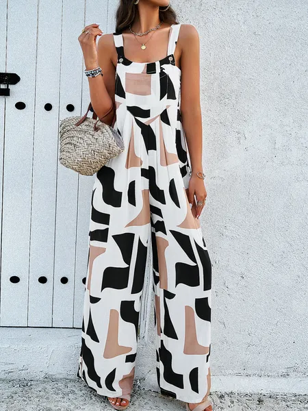 TEEK - Abstract Elegant Overalls