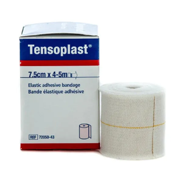 TENSOPLAST ELASTIC ADHESIVE BANDAGE - 7.6 cm x 4.6 m 1/BOX