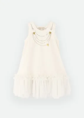 Texas Necklace Dress Snowdrop