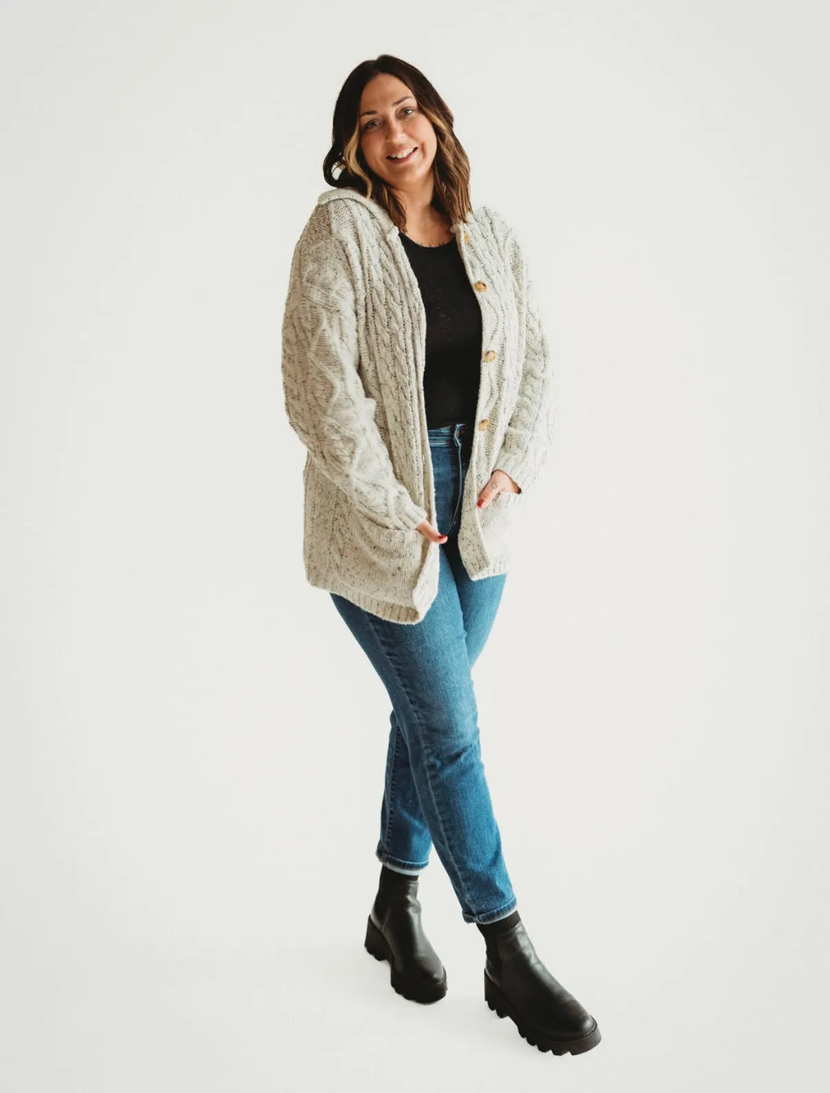 The Chelsea Chunky Knit Cardigan