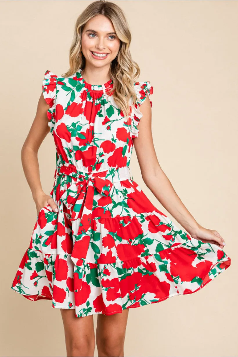 The Floral Flirty Dress