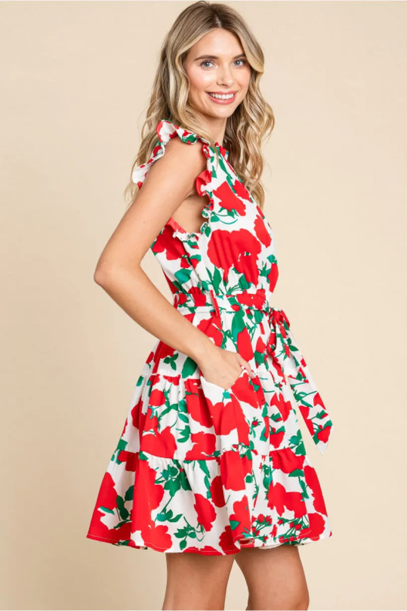 The Floral Flirty Dress