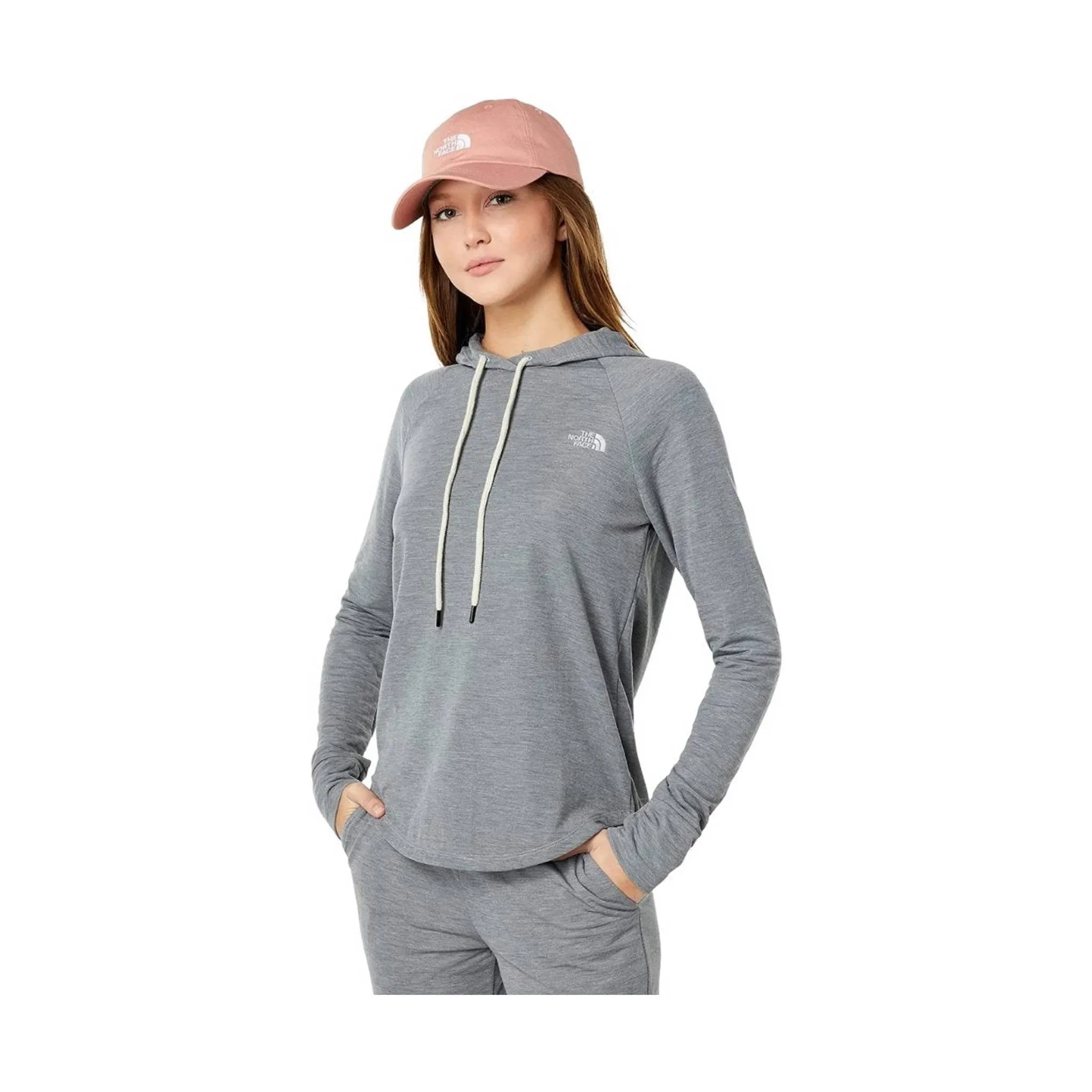 The North Face Women's Westbrae Knit Hoodie - Medium Grey Heather