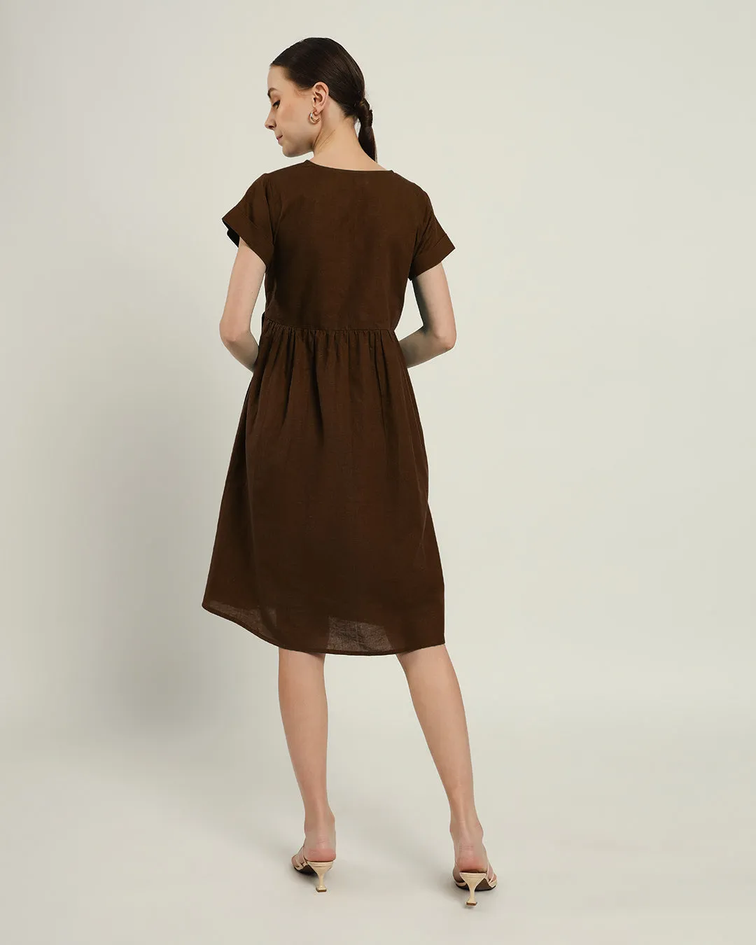 The Valence Nutshell Cotton Dress