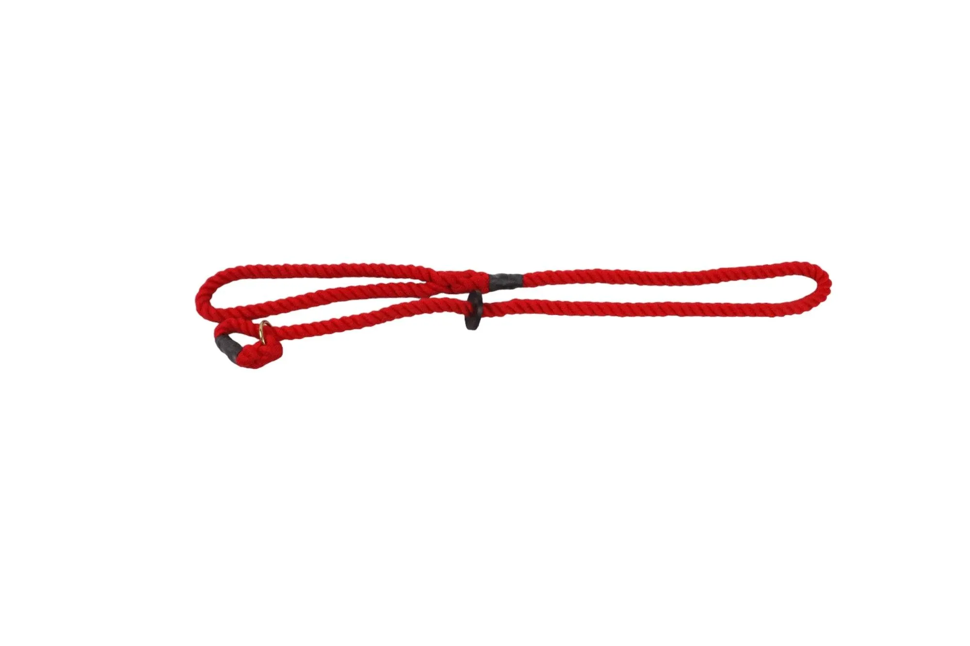 Thin Rope Slip Lead - Soft Rope Slip Lead for Dogs - Hand Spliced 9mm Rope - Handmade in England