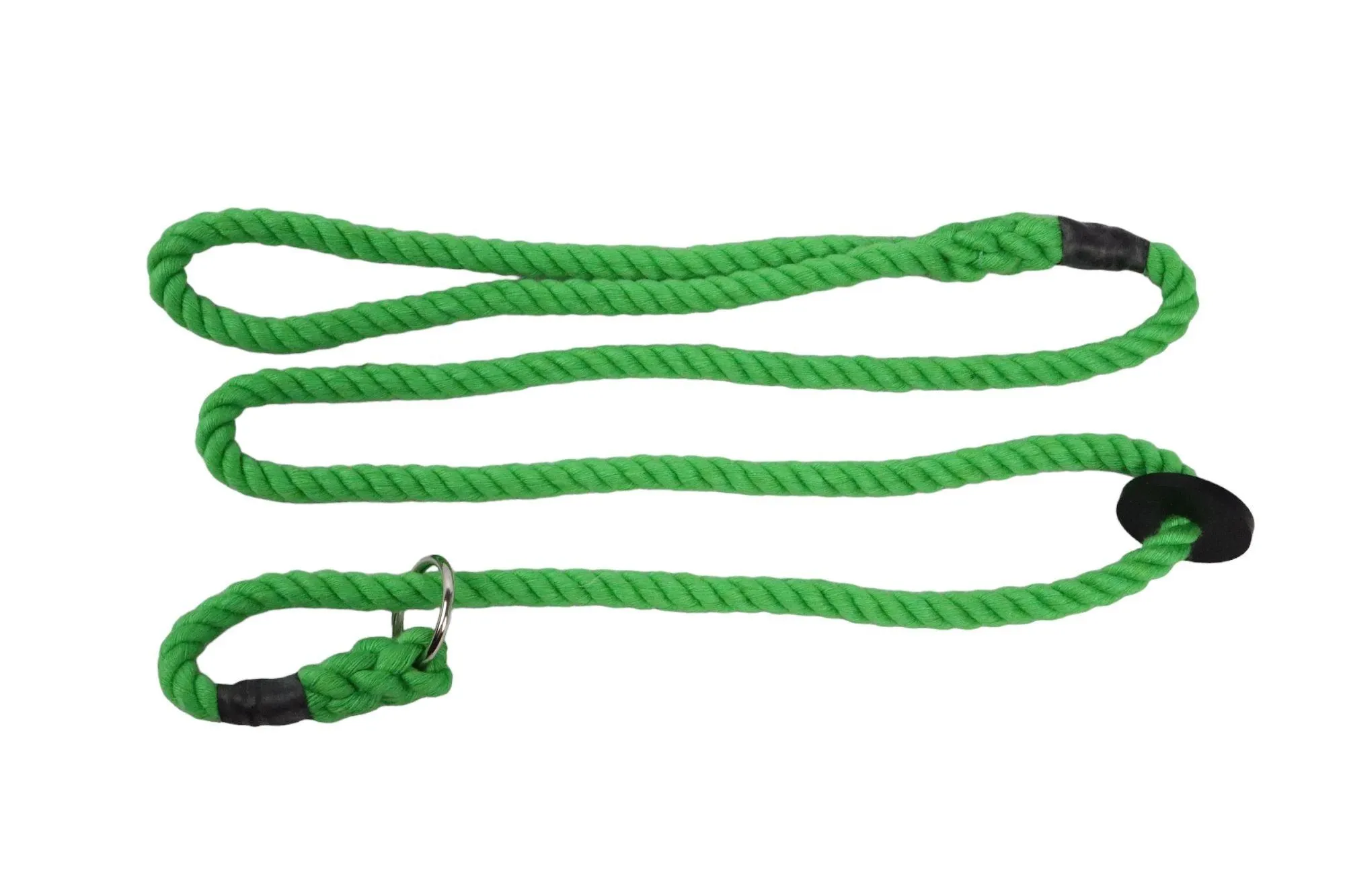 Thin Rope Slip Lead - Soft Rope Slip Lead for Dogs - Hand Spliced 9mm Rope - Handmade in England