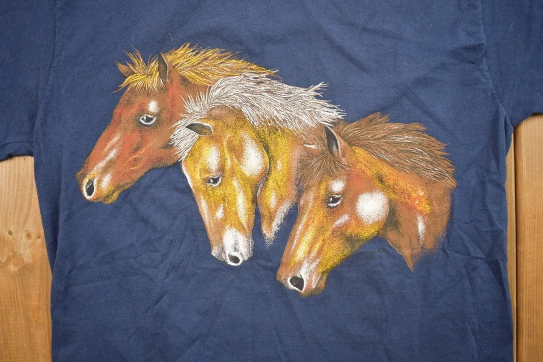 Vintage 1990s Animal Graphic T-Shirt