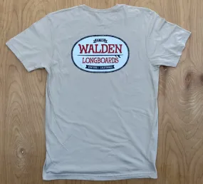 Walden Patch logo Tan