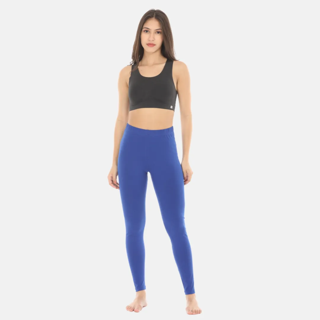 Women's Leggings | High-Waist | Ankle-Length | Breathable Cotton & Stretch Fit