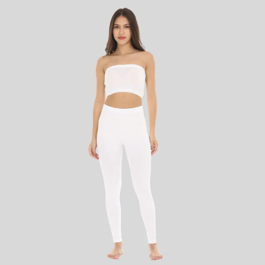 Women's Leggings | High-Waist | Ankle-Length | Breathable Cotton & Stretch Fit