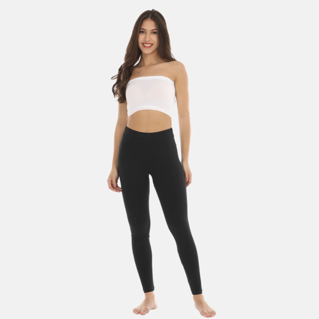 Women's Leggings | High-Waist | Ankle-Length | Breathable Cotton & Stretch Fit