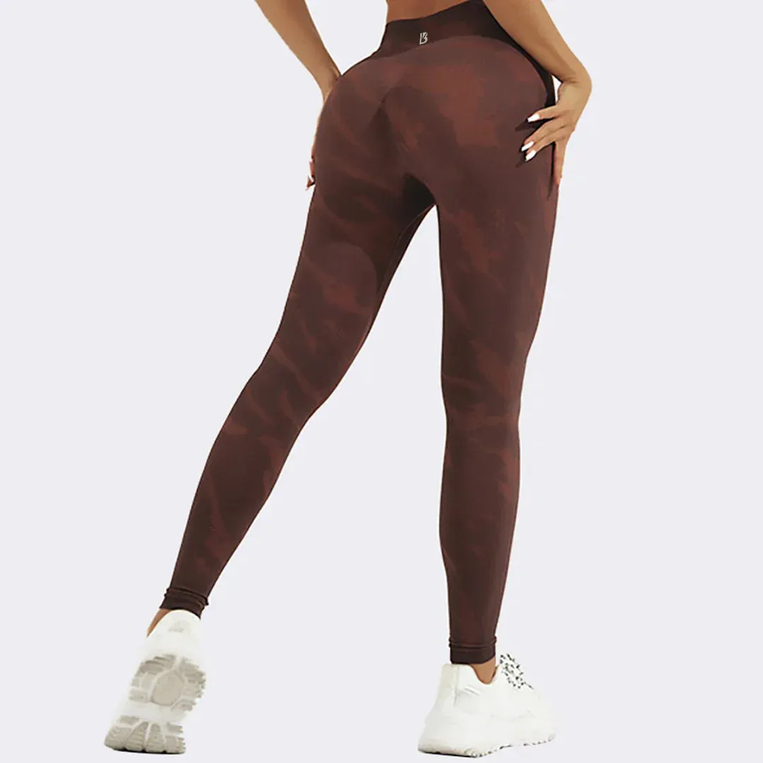 Zoe – Women's Yoga Leggings with Ruched Waist