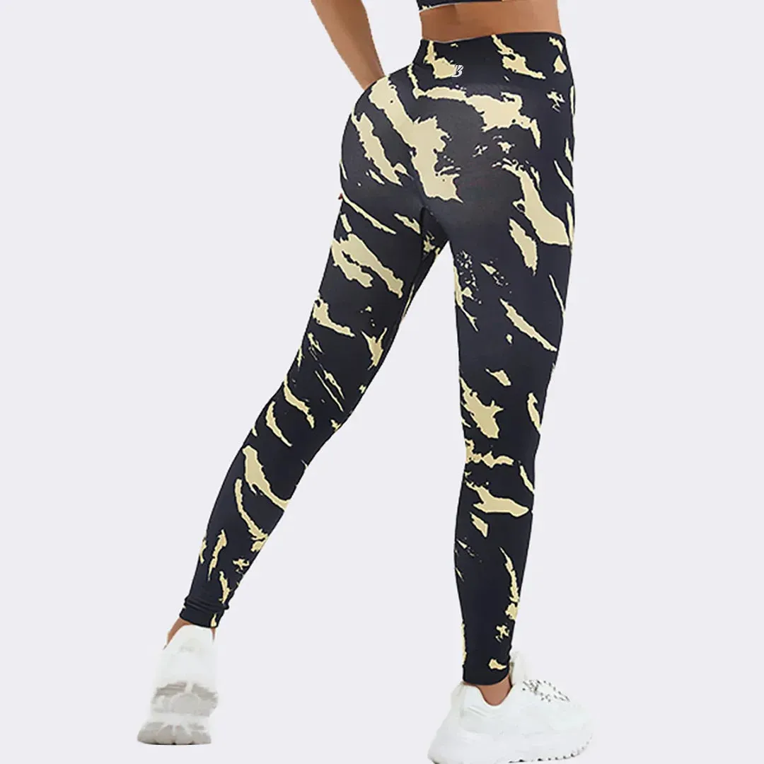 Zoe – Women's Yoga Leggings with Ruched Waist